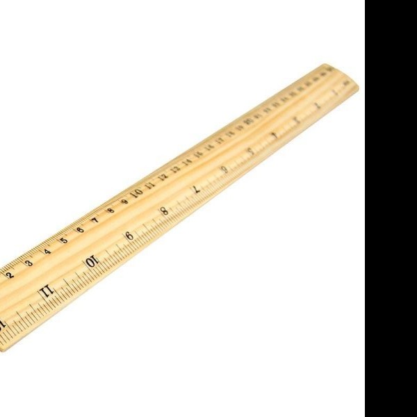 REGLA MADERA 30 CM. BACO CGRAD. C25